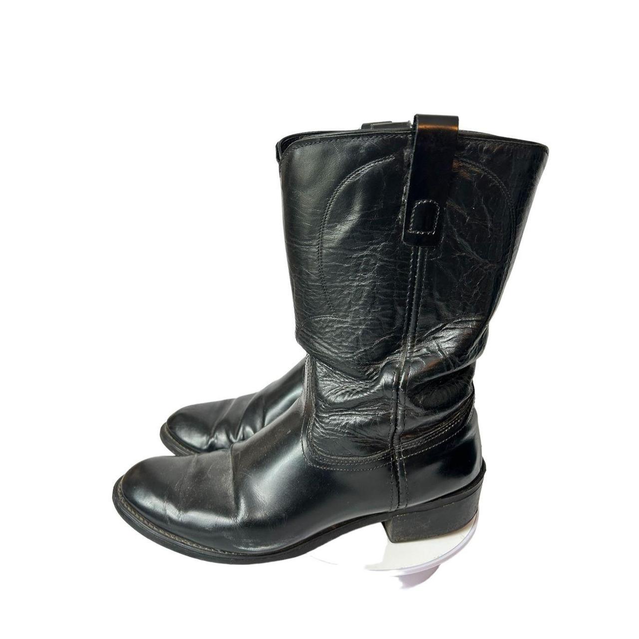 Laredo Boots 12" Uniform Black Wellington Style 8300... - Depop