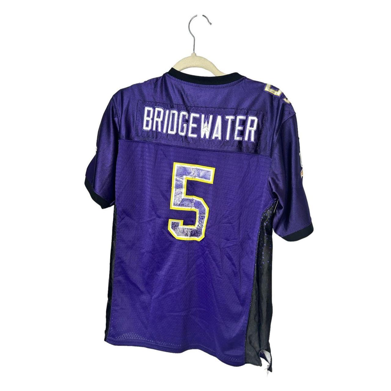 Minnesota Vikings Jersey Mens Small Purple New Nike 5 Teddy Bridgewater On  Field