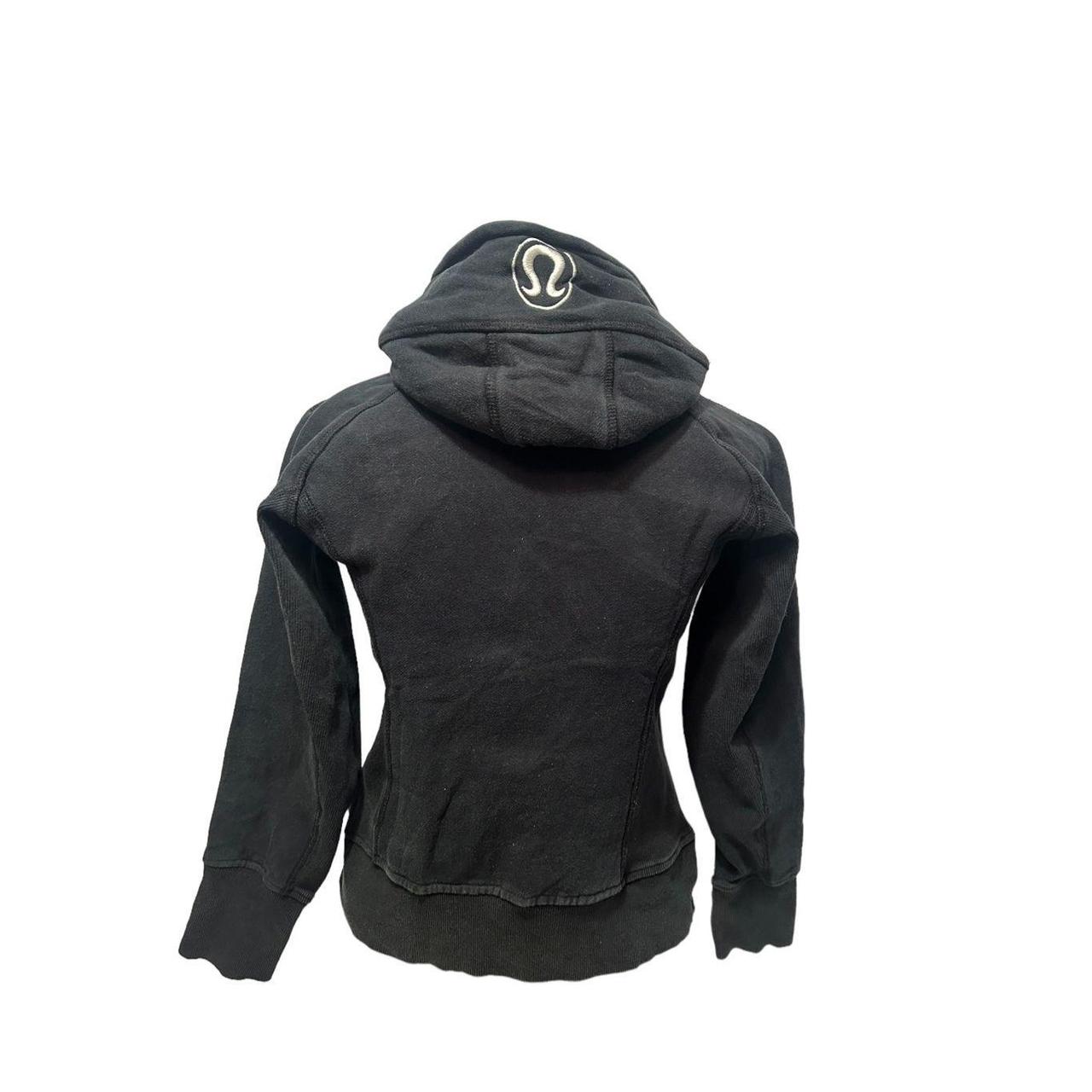 Lululemon scuba sweatshirt activewear - black size 6