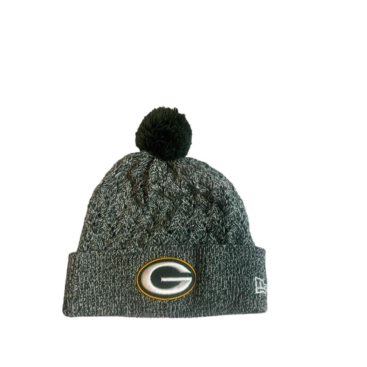 Green Bay Packets knit winter hat green and gold Depop