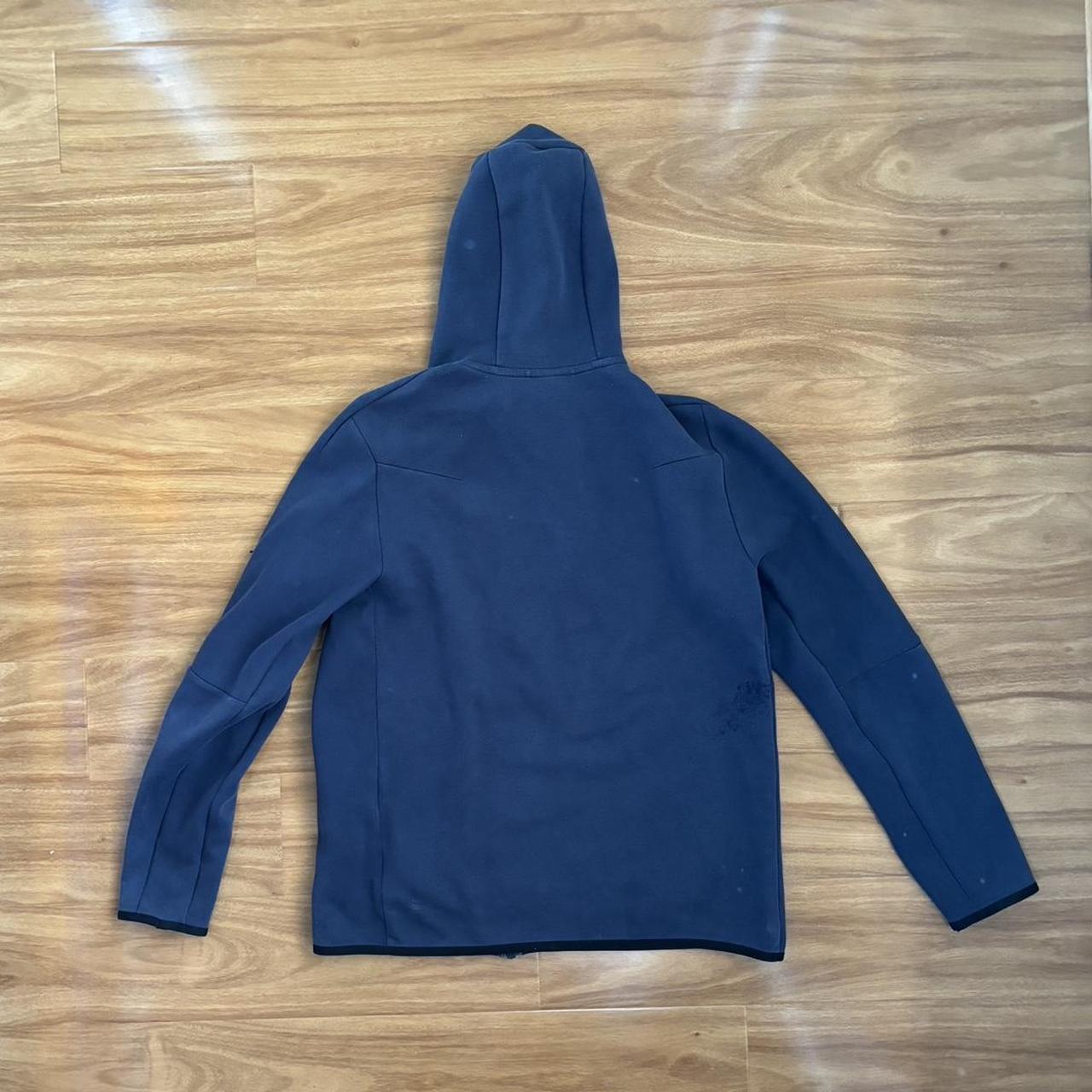 nike navy blue fleece jacket