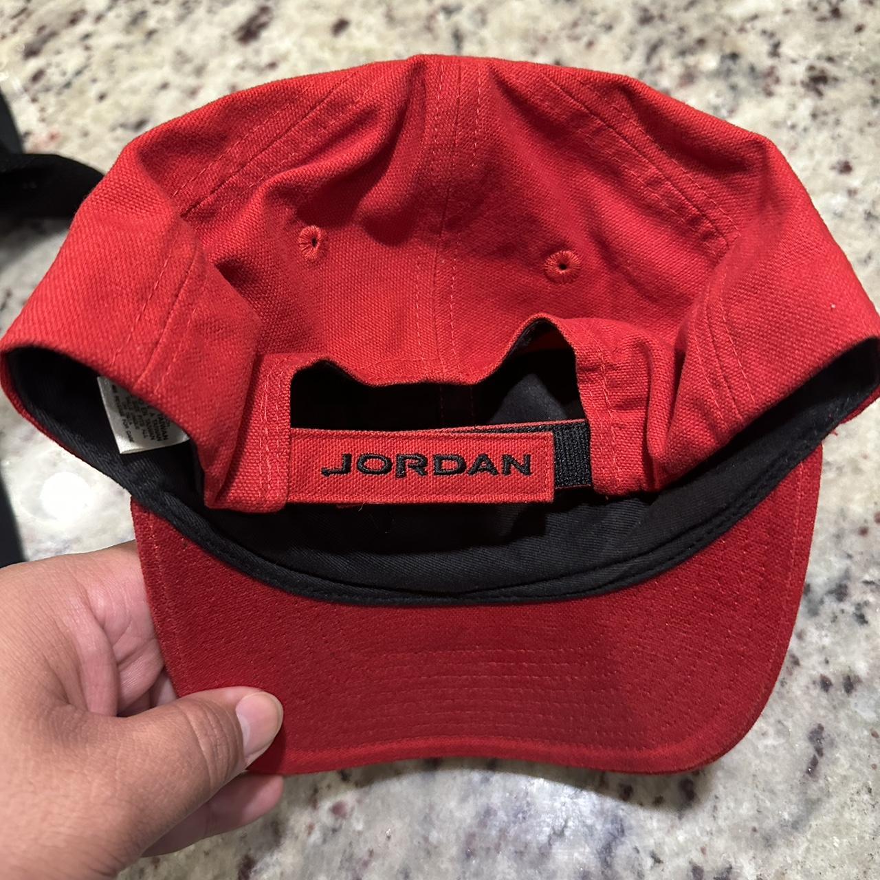 Jordan Men's Red Hat | Depop