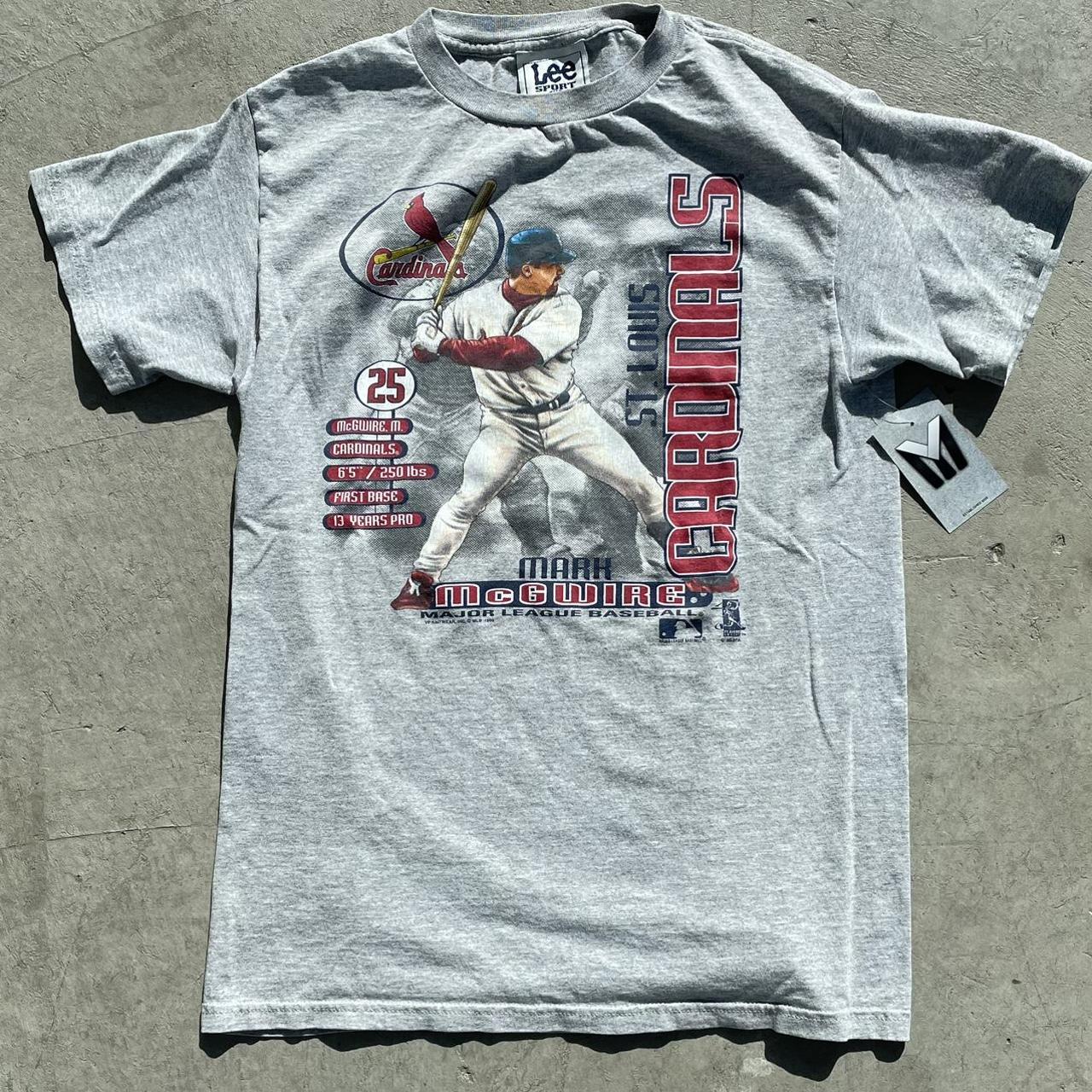 1999 Mark Mcgwire St Louis Cardinals T-shirt Vintage 1990s MLB 