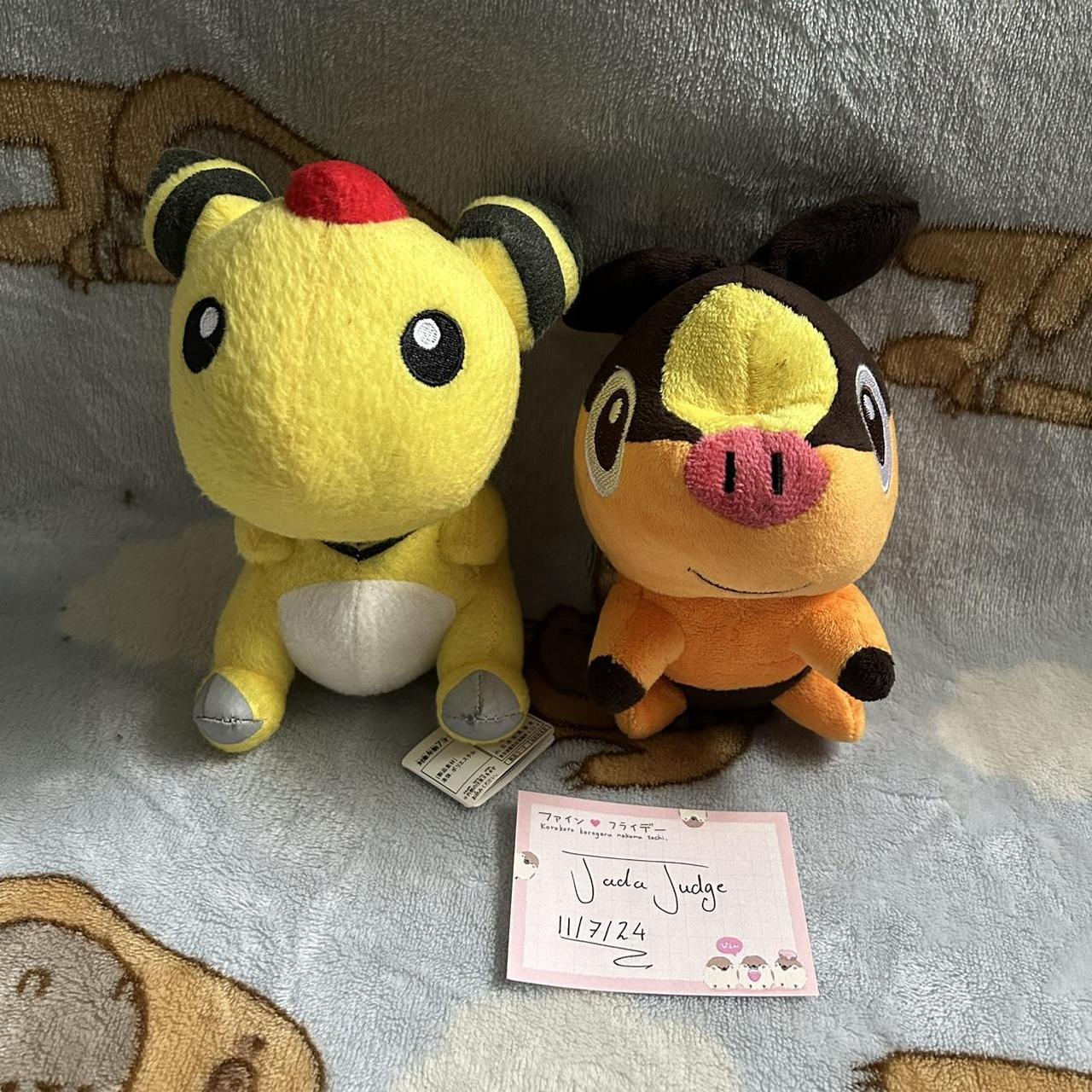 POKEMON Ampharos and Tepig plush toy. Depop