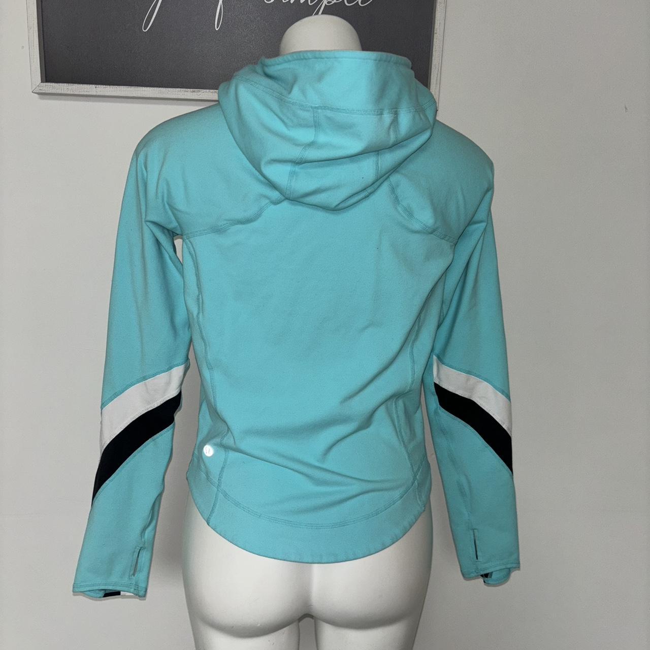 Lululemon women's full zip jacket size 10 Good clean - Depop