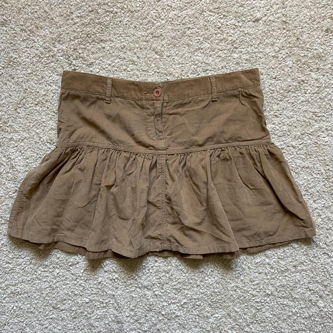 y2k mini skirt size 12 • low rised vintage... - Depop