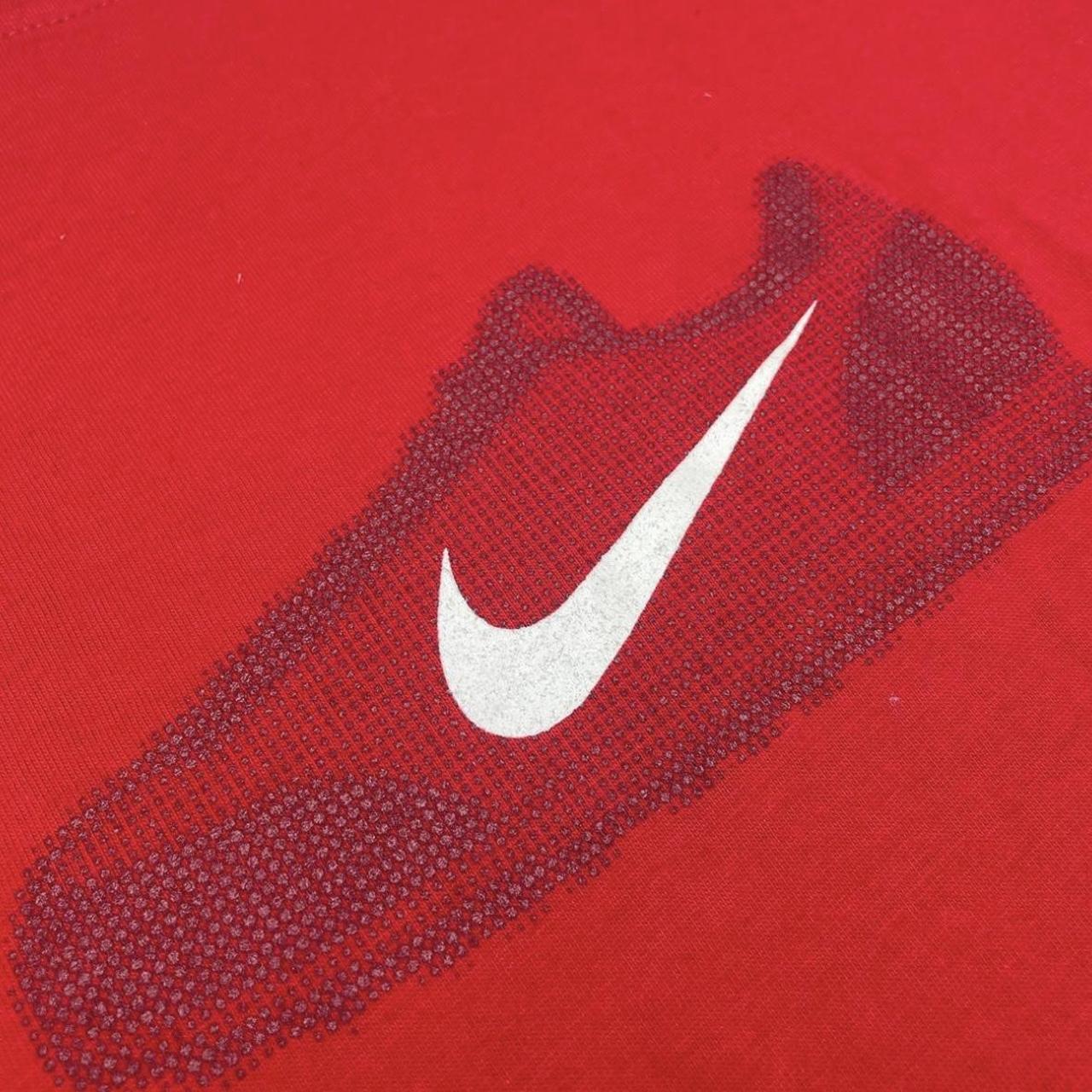 mens nike red t shirt
