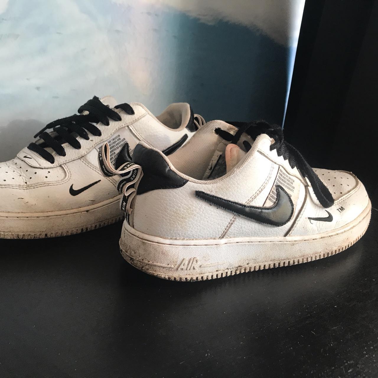 Nike airforce ones. Worn a lot so up for different... - Depop