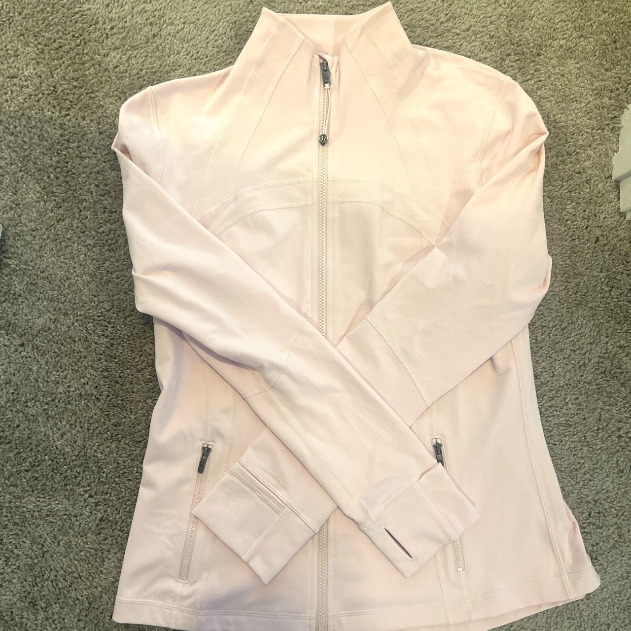 lululemon flush pink define jacket 🎀 🎀 SOLD OUT size... - Depop
