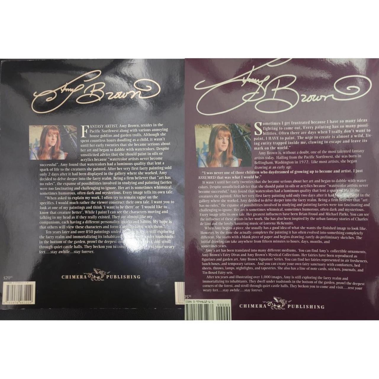 The Art of Amy Brown Volumes 1&2. Fairy, fantasy,... - Depop