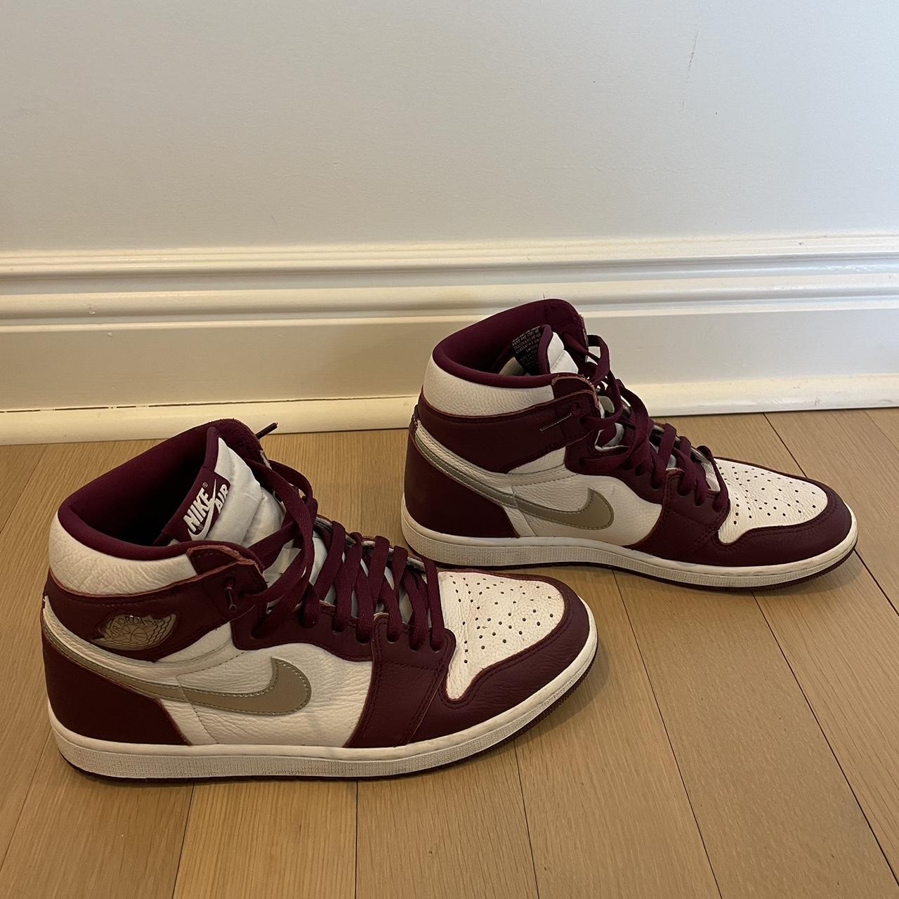jordan wearing bordeaux 7