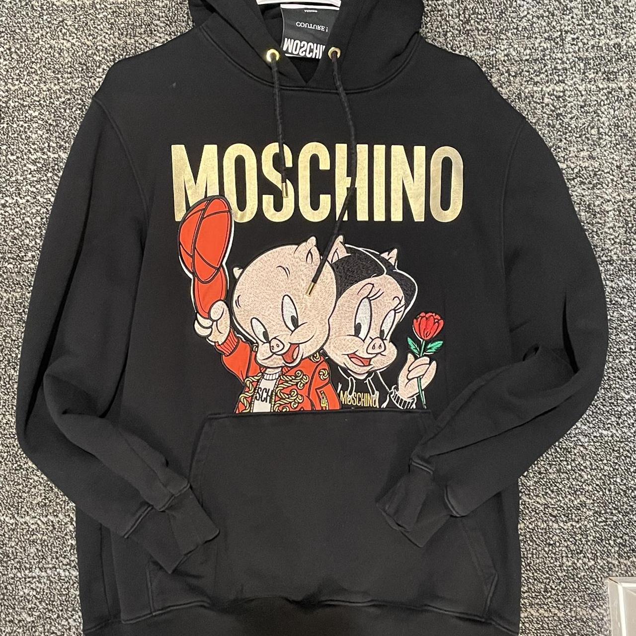 Moschino hoodie discount pig