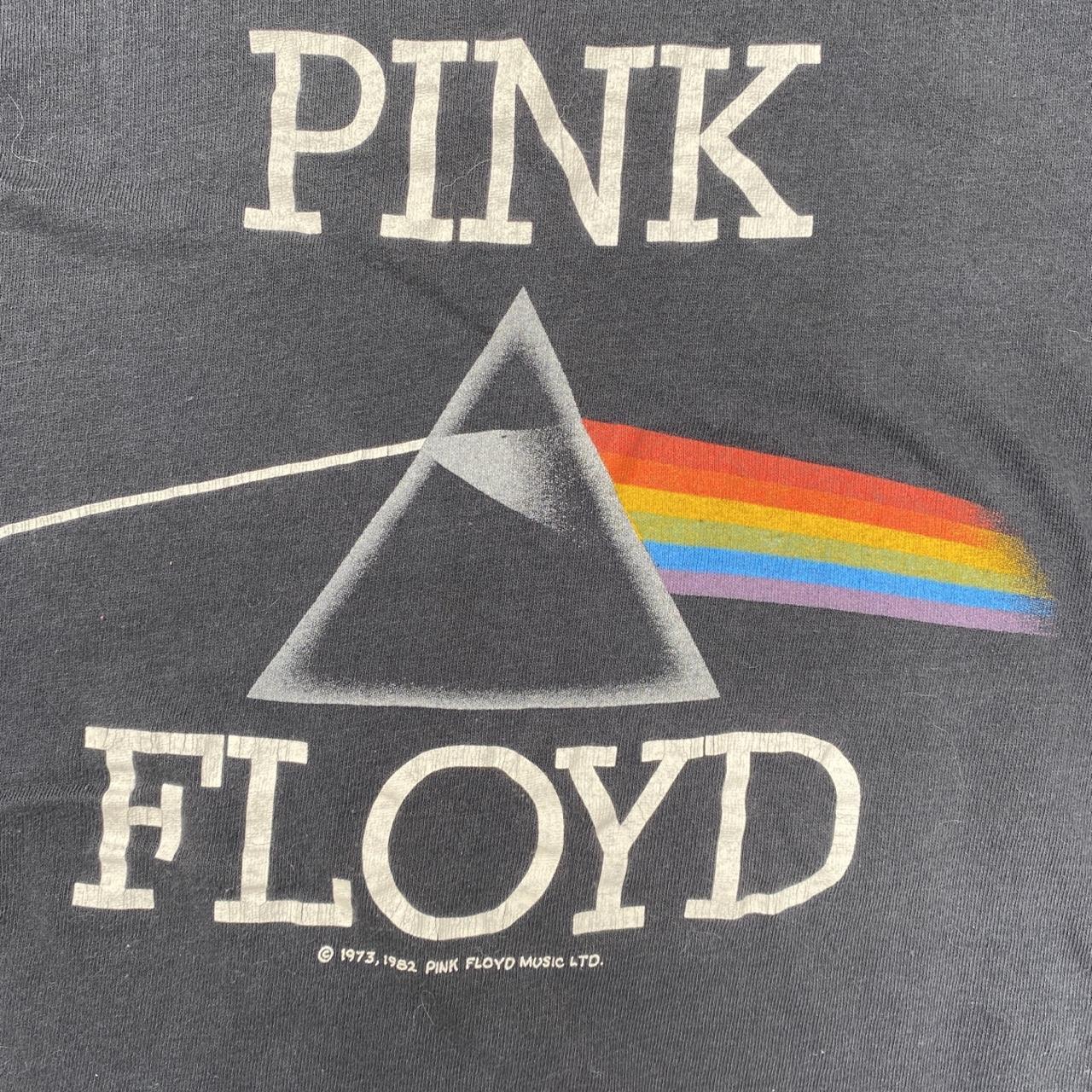 Vintage Single Stitch Pink Floyd Dark Side of the - Depop