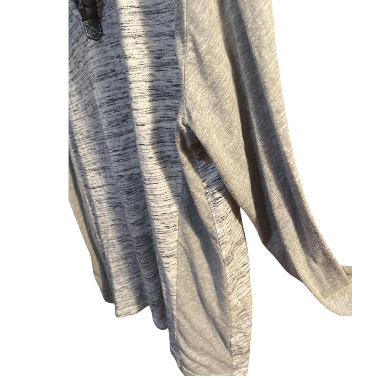 Calvin Klein Grey long sleeve Henley shirt... Depop