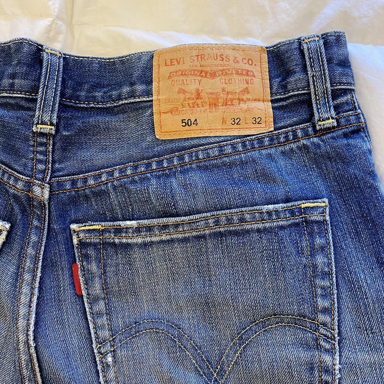 levi’s vintage jeans 504 minor stain (see last picture) - Depop