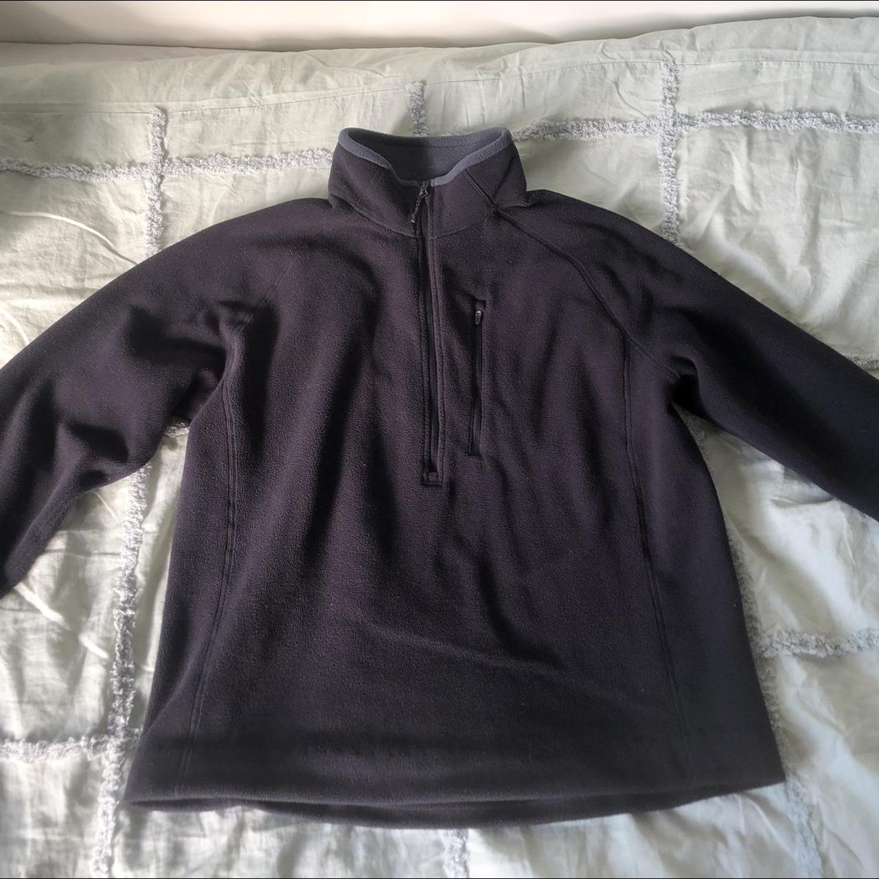 Kathmandu navy blue quarter zip jumper Great... - Depop