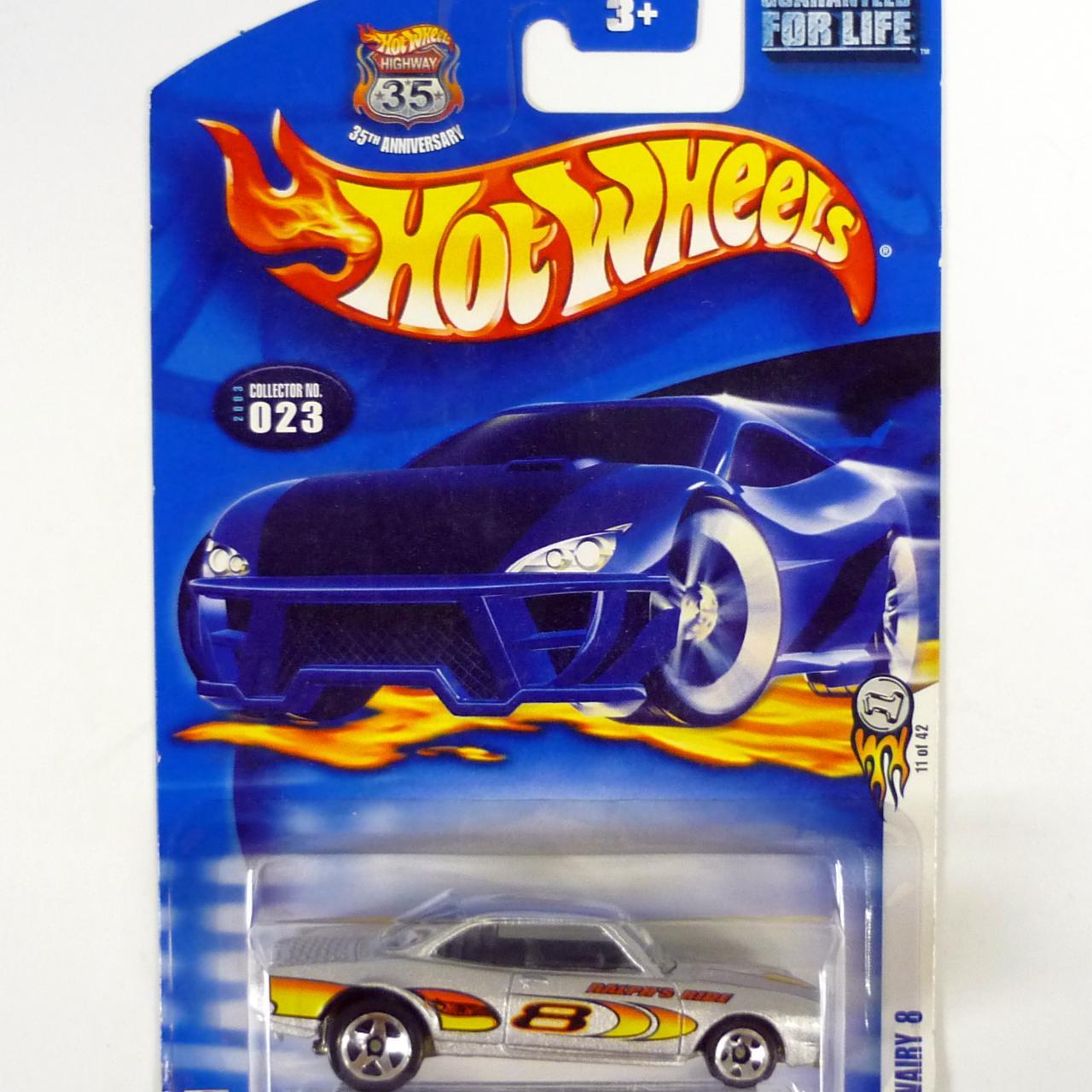 ITEM: Hot Wheels Vairy 8 #023 TYPE: 2002 2003 First... - Depop