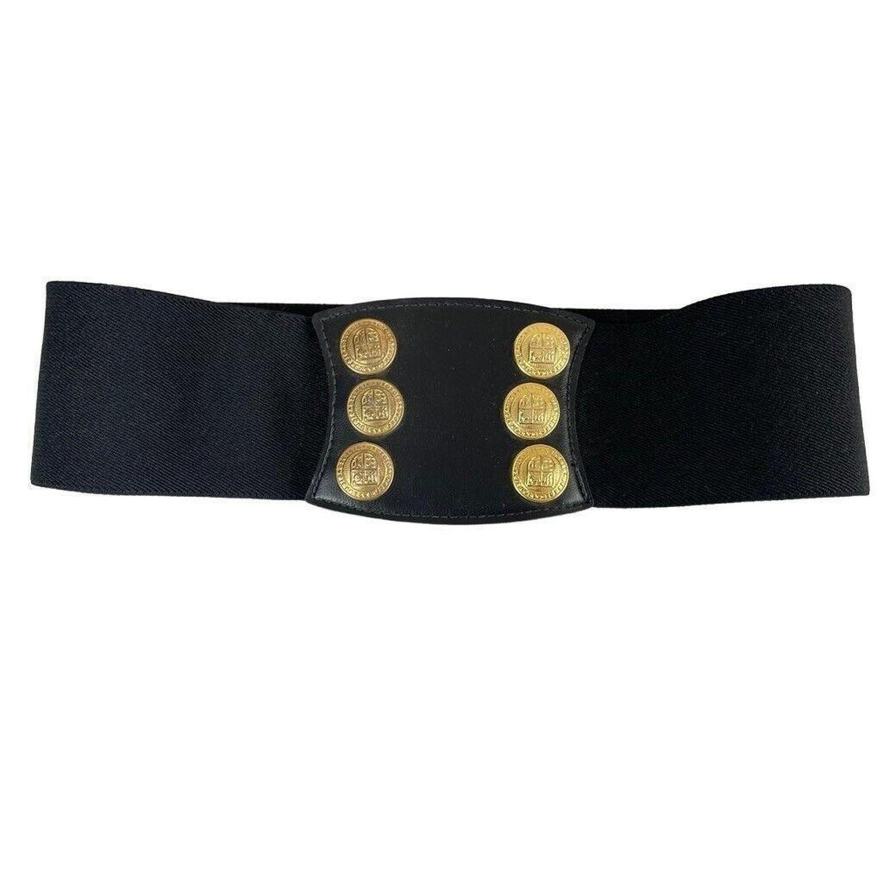 Omega Stretch Women's Waist Belt Elastic Black w/... Depop