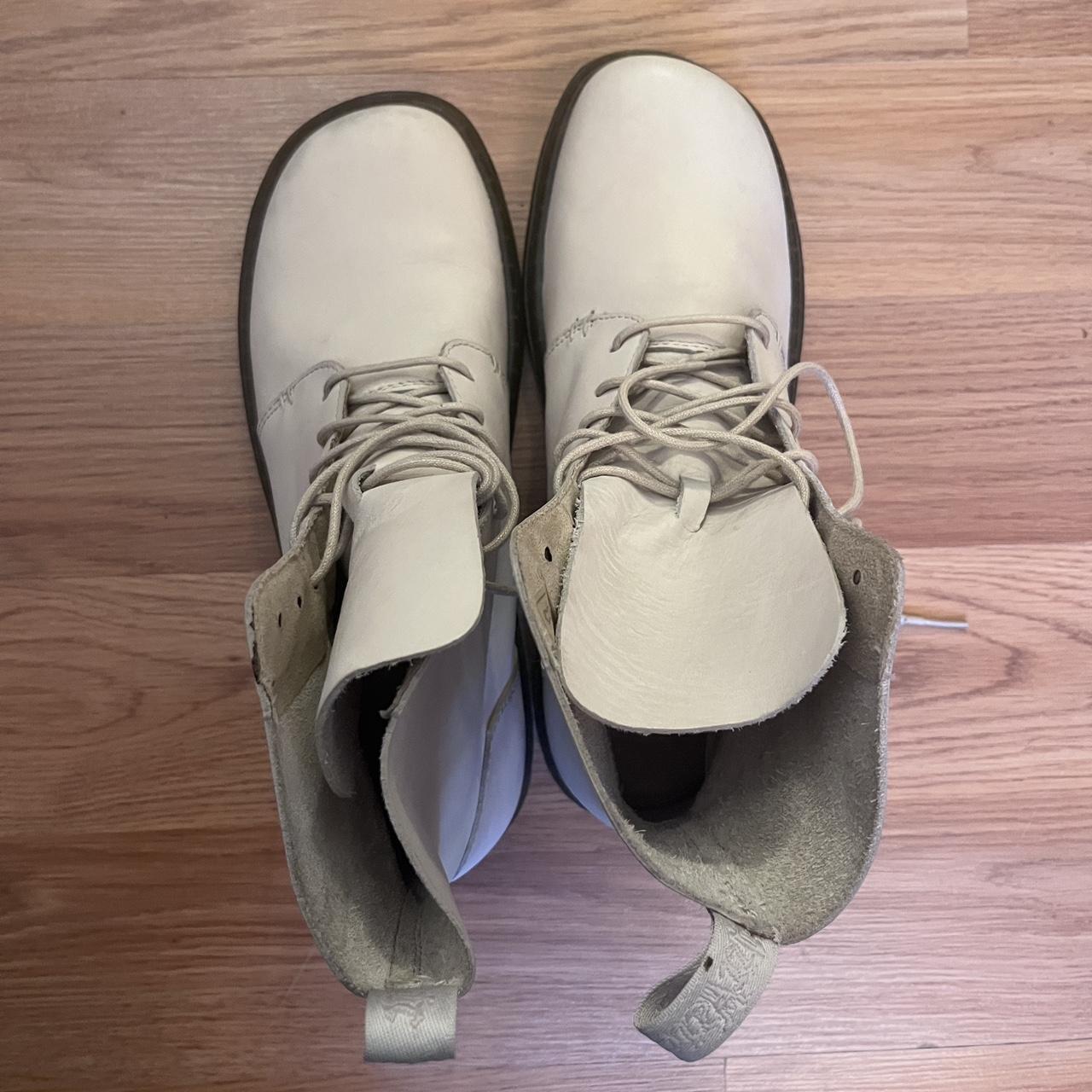 White Authentic Docs Dr Martens size US9 EU41 Depop