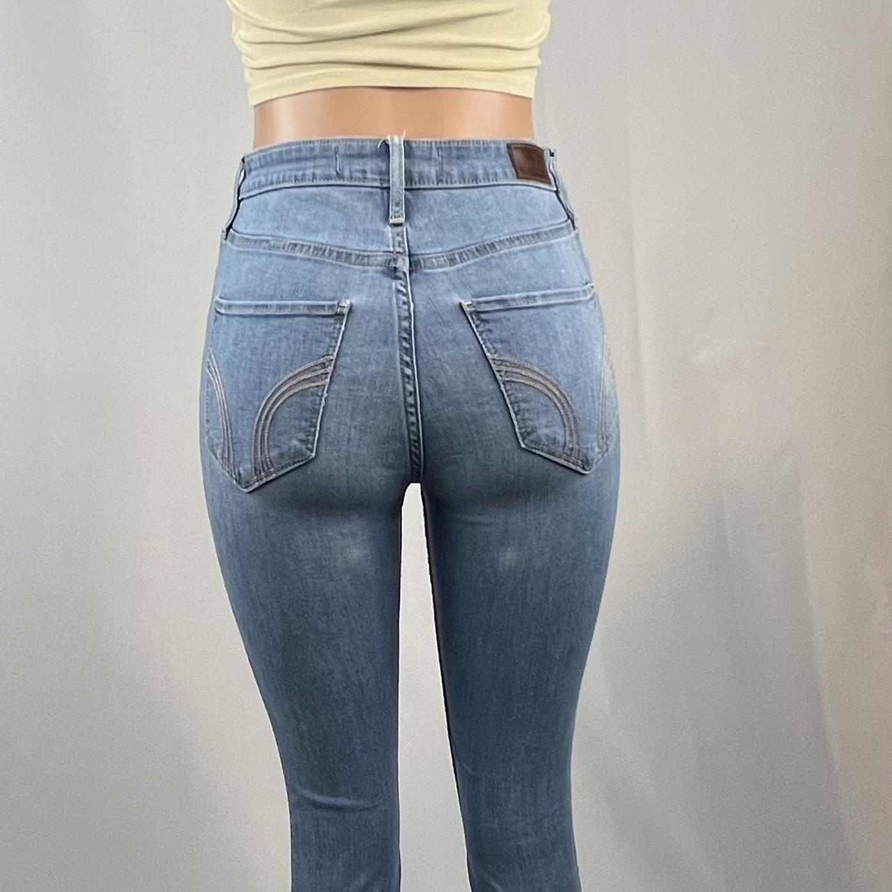 Ultra high rise super skinny jeans size 7R, L30 W28... - Depop