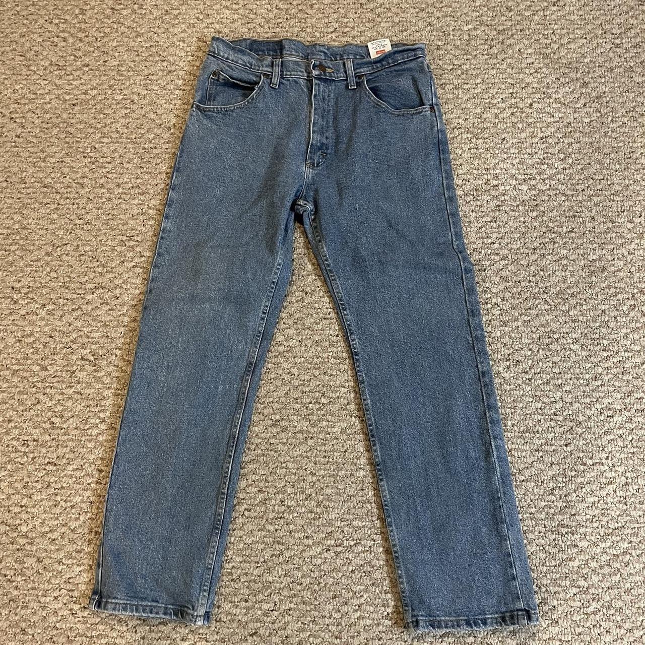 Wrangler 32x30 Jeans. Very Nice Straight Fit And - Depop