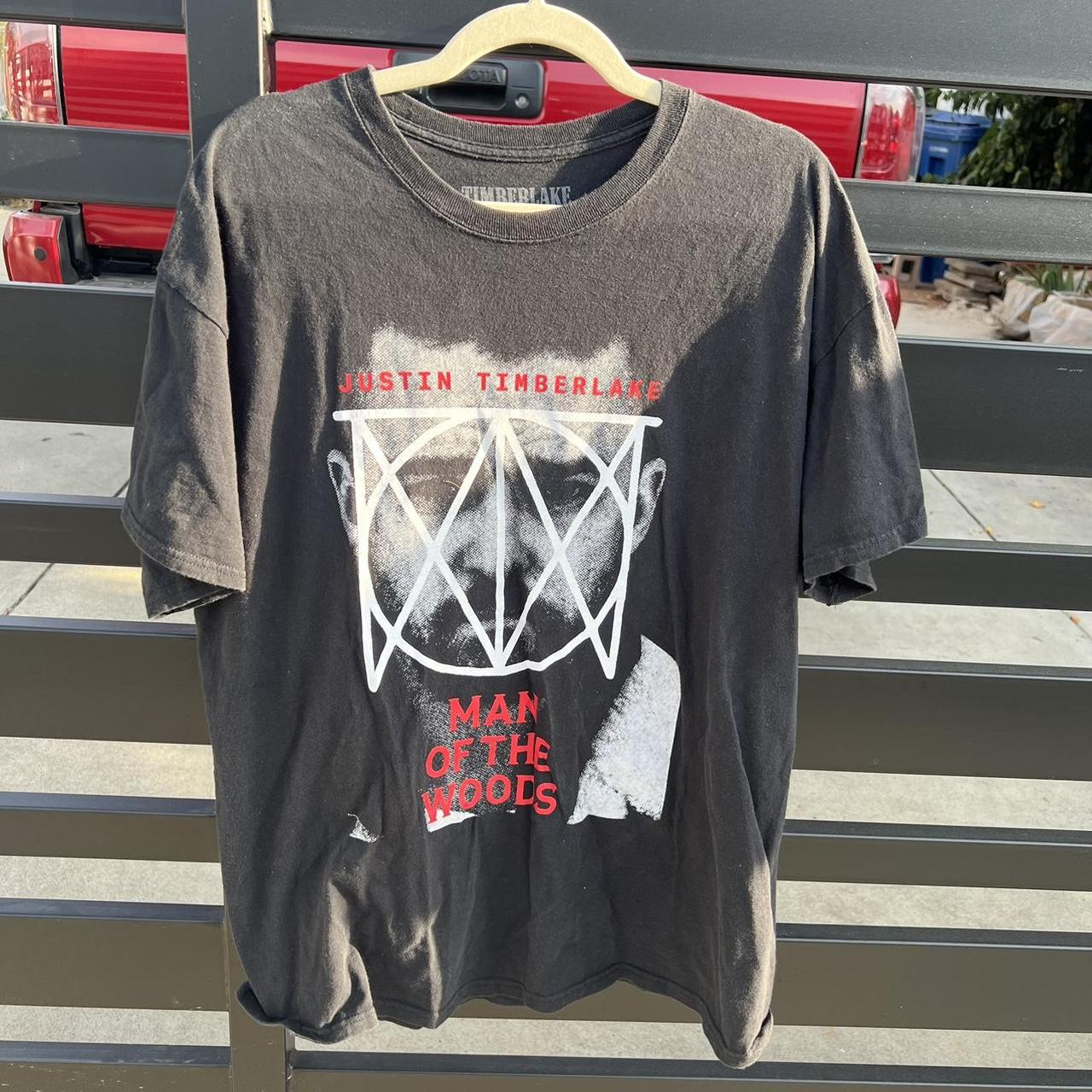 man of the woods tour t shirt