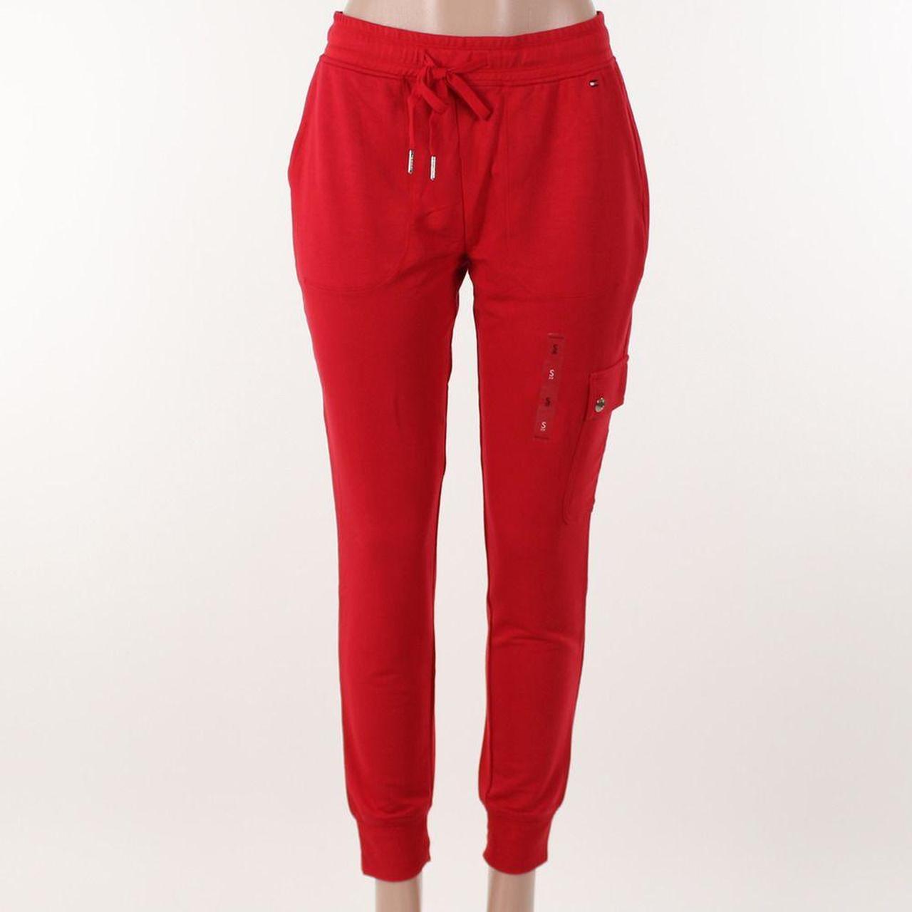 Tommy hilfiger best sale red tracksuit womens