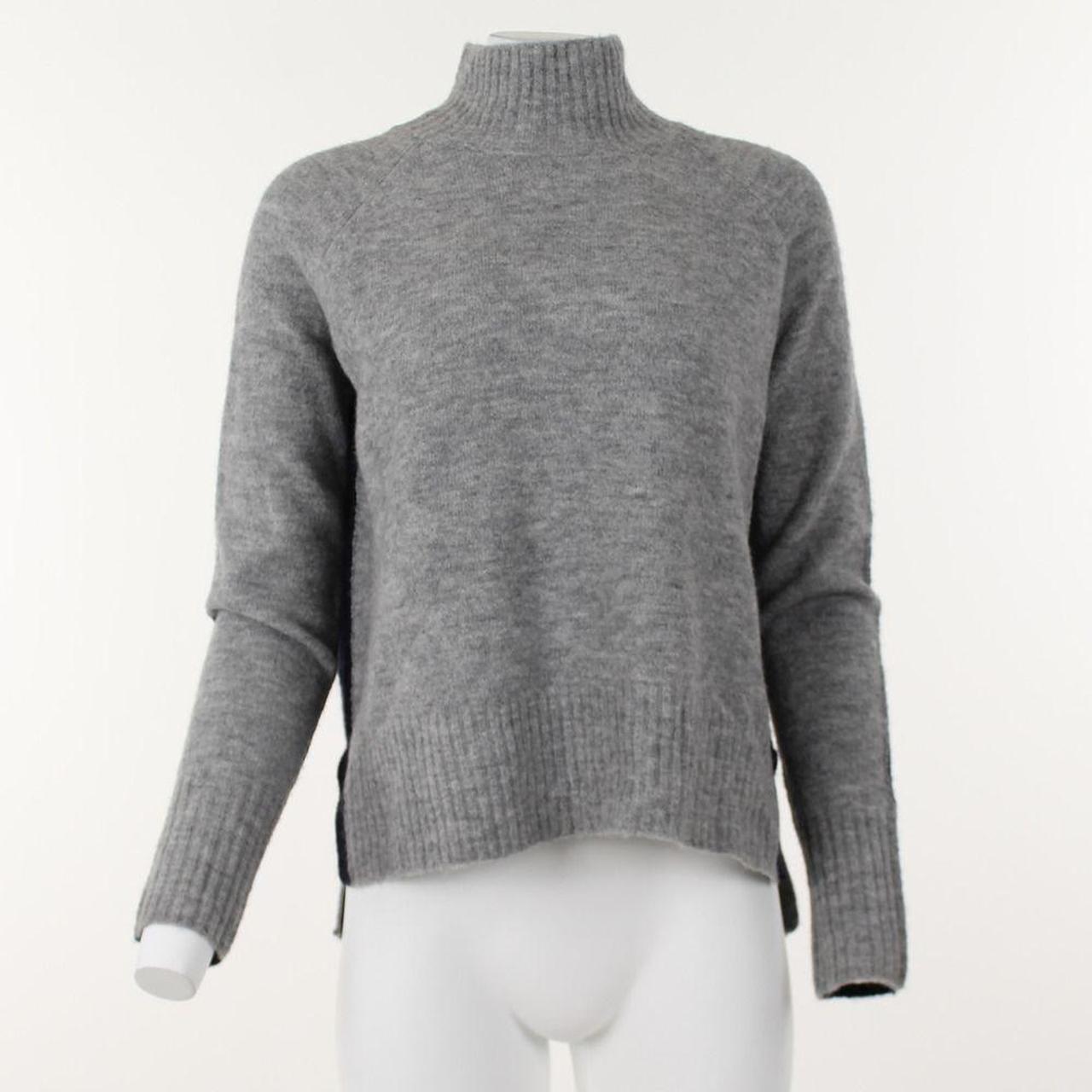 Whistles Women's Grey and Blue Jumper