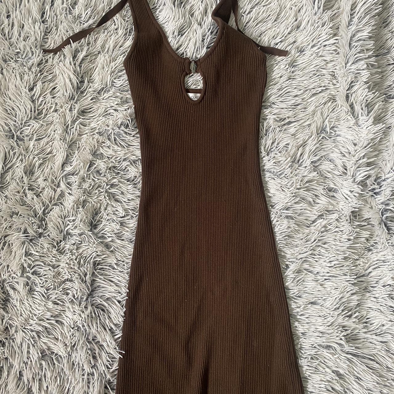 Brown glassons mini dress Been worn a handful of... Depop