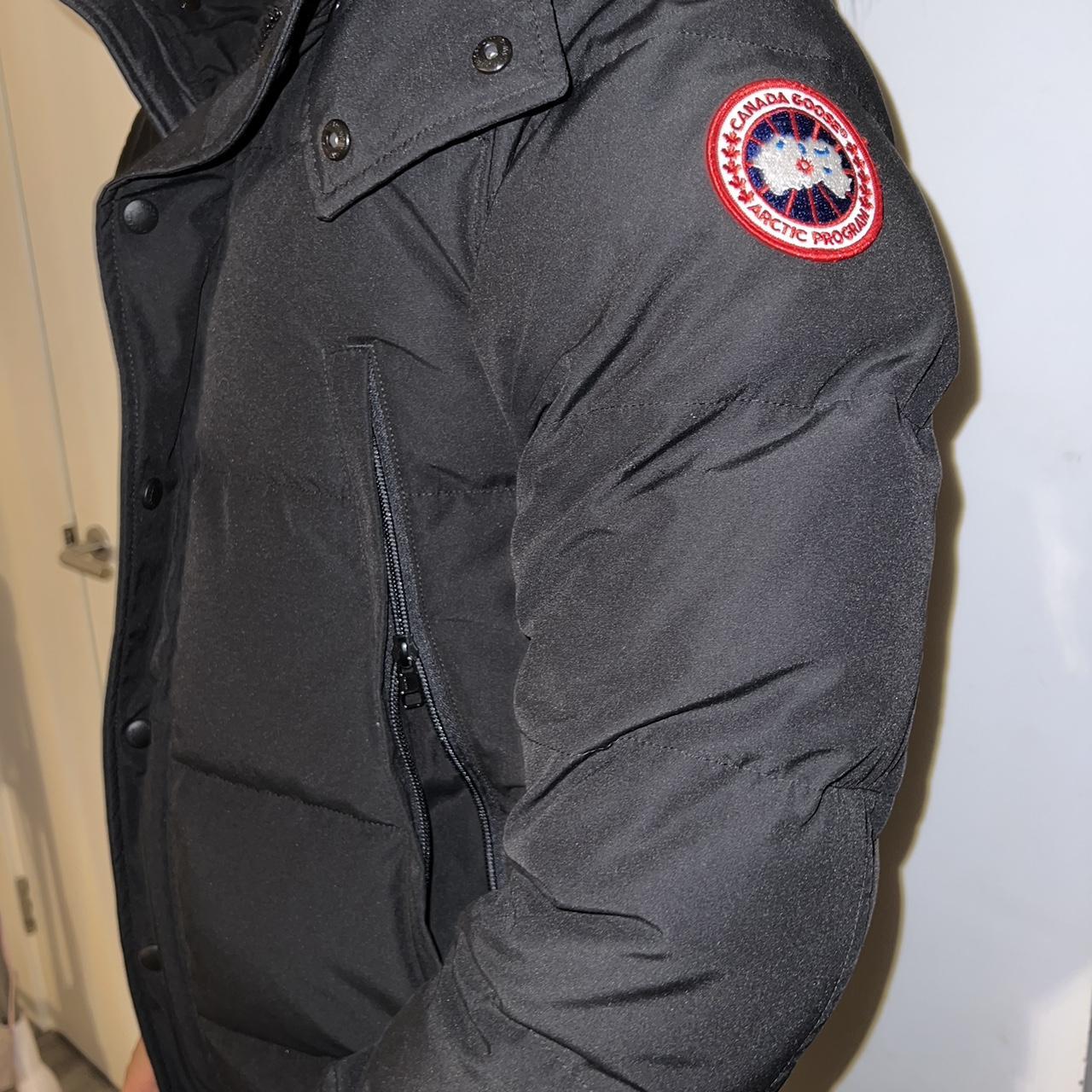 CANADA GOOSE COAT REAL FUR In great condition ,... Depop