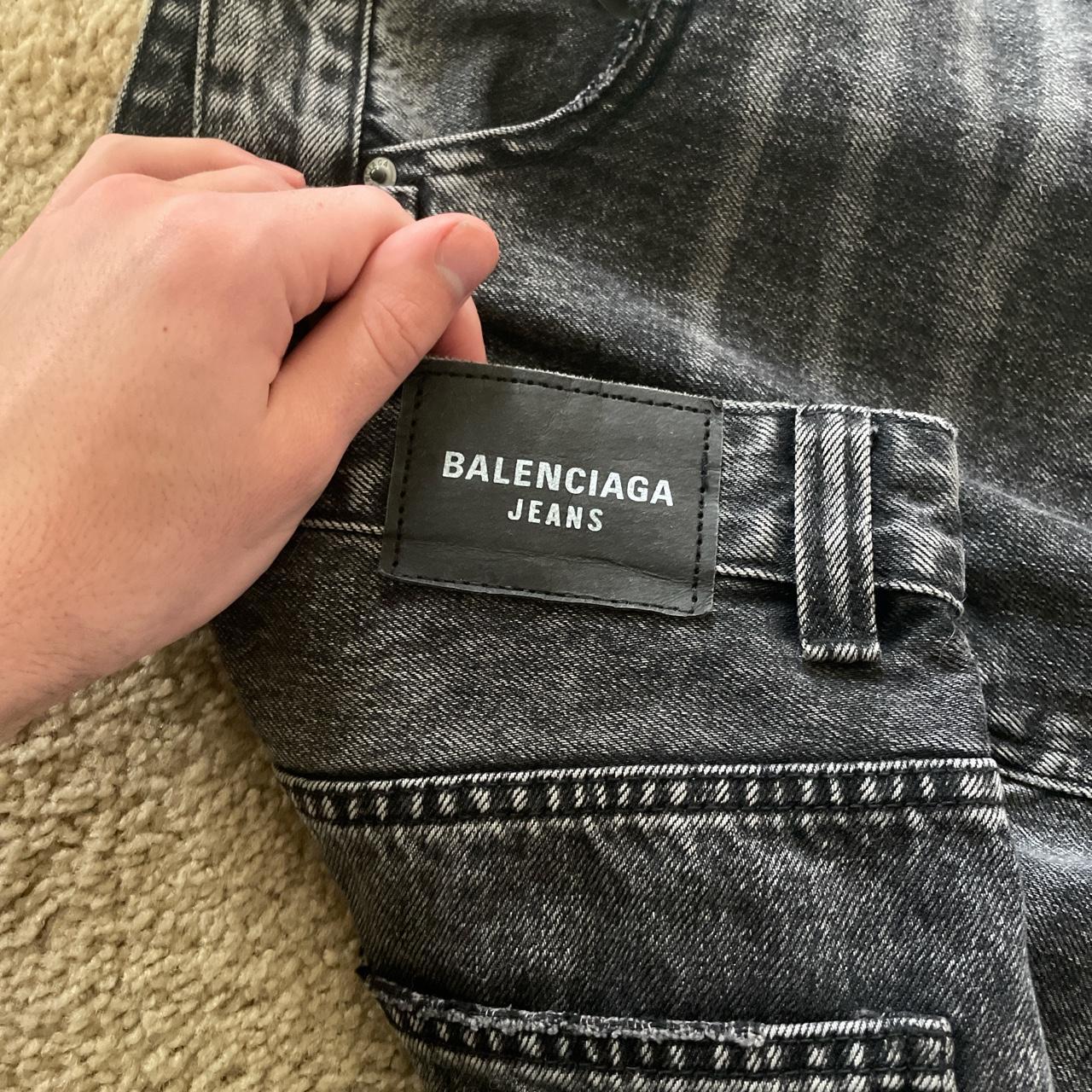 BALENCIAGA LOW CROTCH DENIM STYLE JEANS Fit like a... - Depop