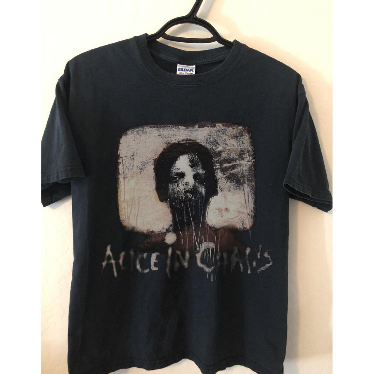 Alice in chains Stitch Boy T-SHIRT t shirt tag by... - Depop