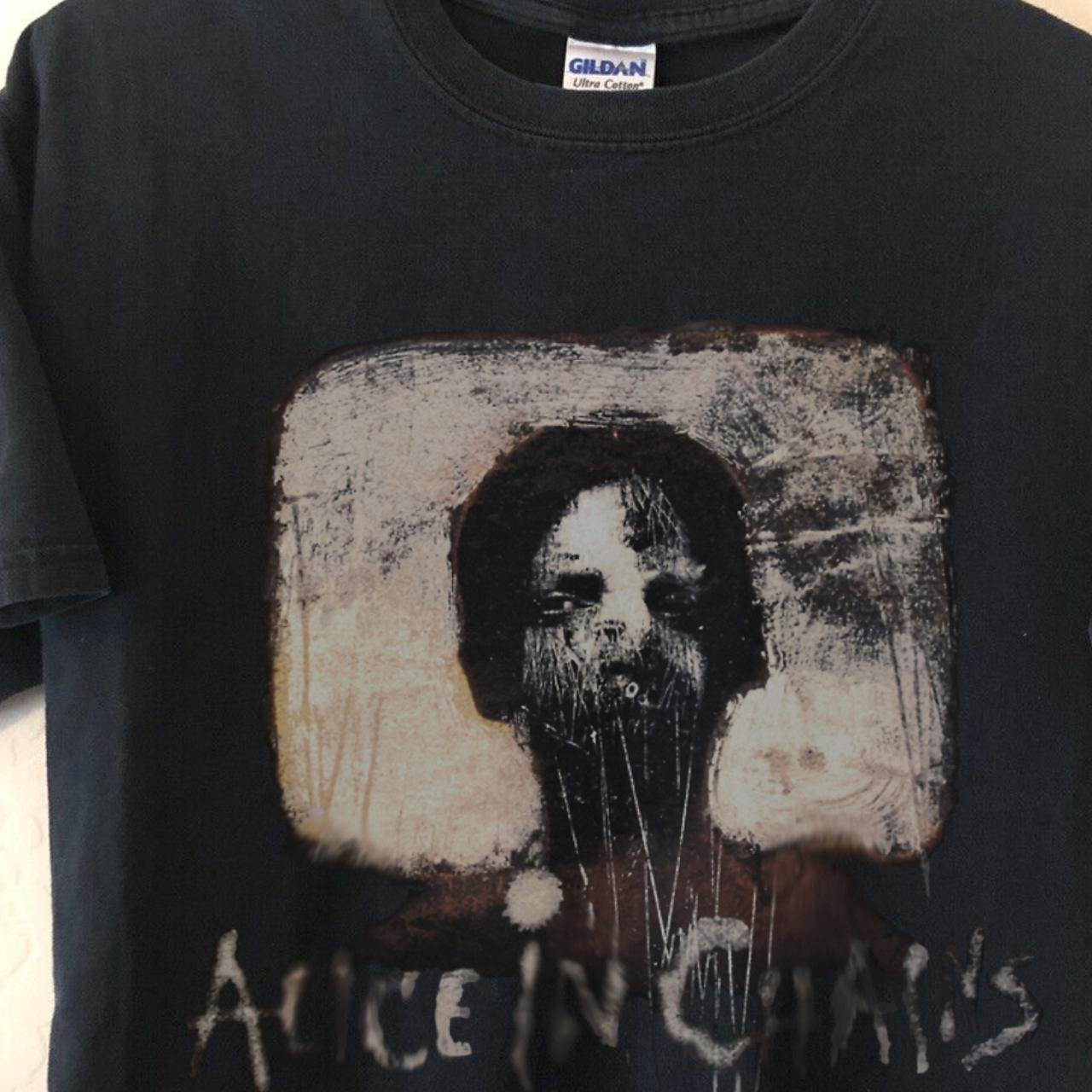 Alice in chains Stitch Boy T-SHIRT t shirt tag by... - Depop