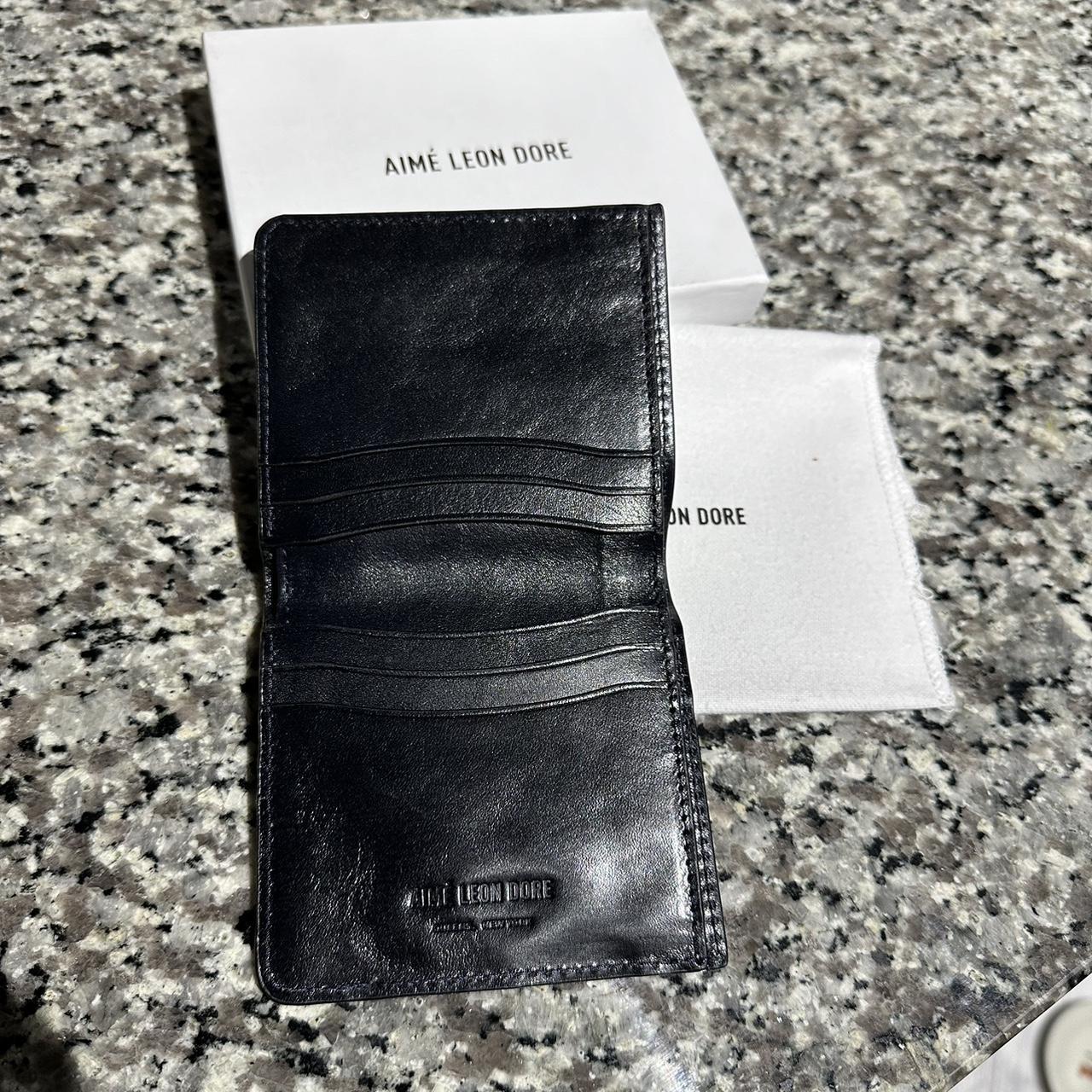 新品 Aime Leon Dore Leather Wallet 財布 黒 - 折り財布