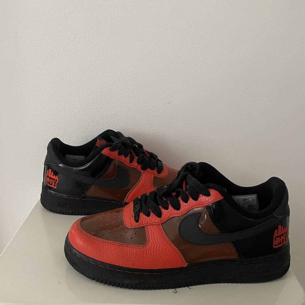 air force 1 black and red limited edition