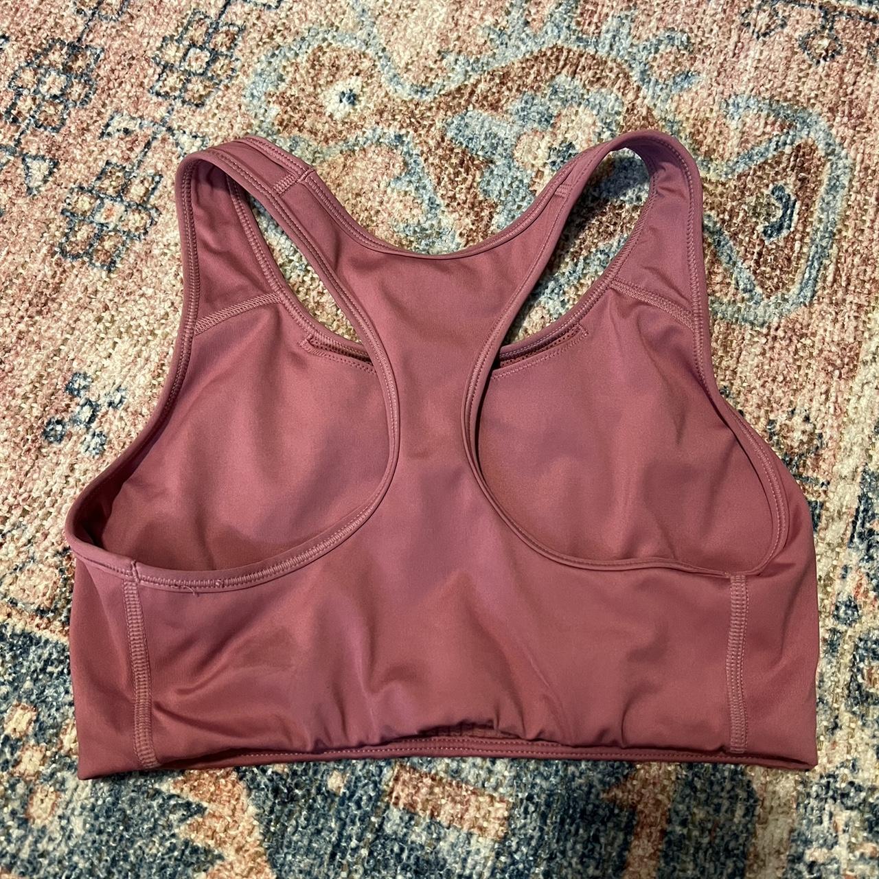 Light Pink Nike Sports Bra Can Put Pads In But Depop 5417