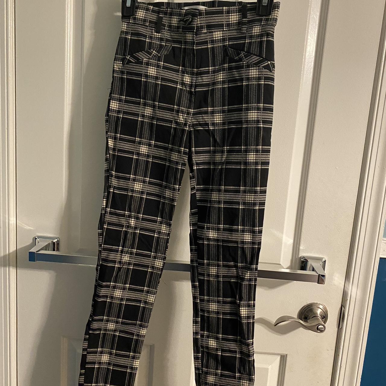 Primark 2025 plaid trousers