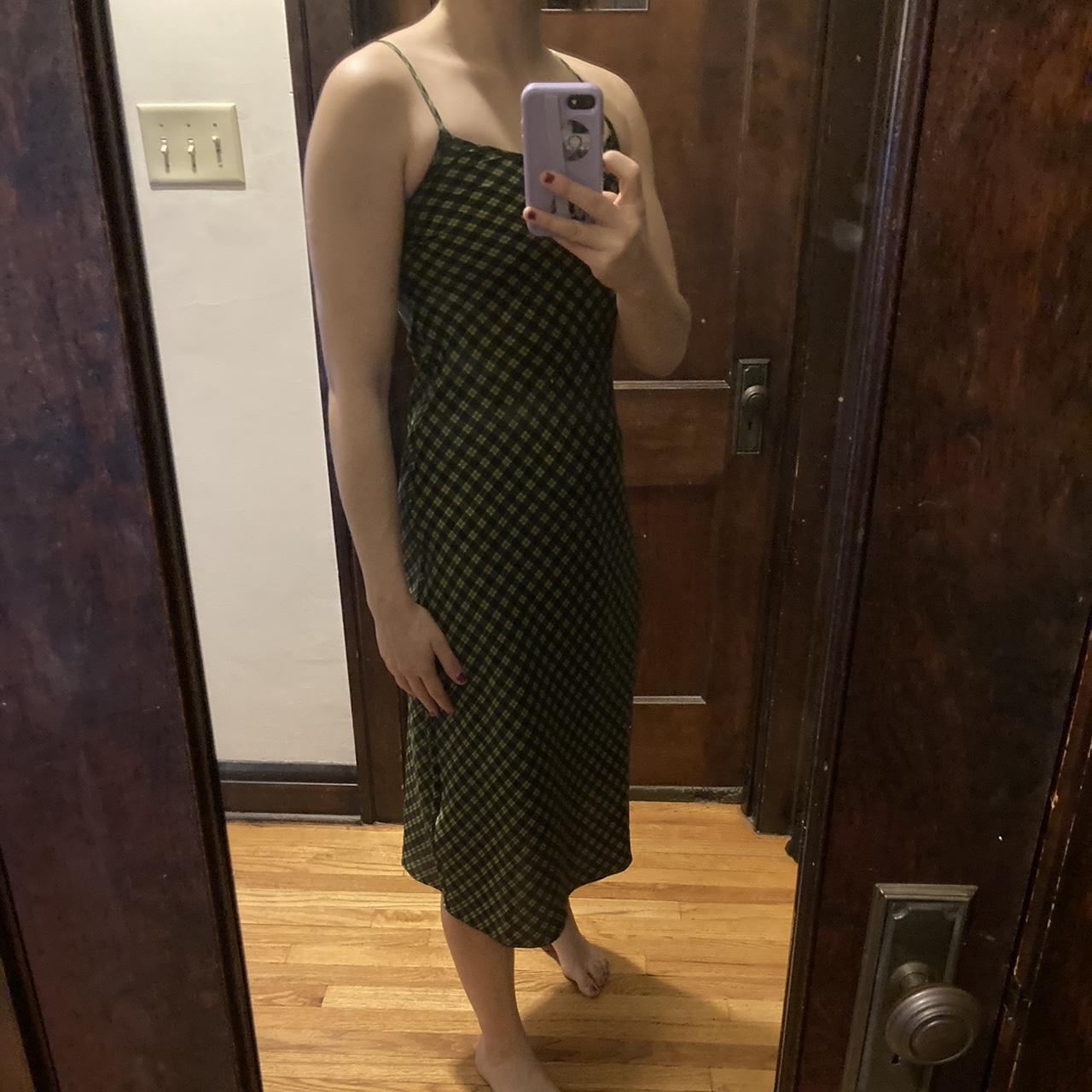 Levi plaid slip midi dress, A super cute dress