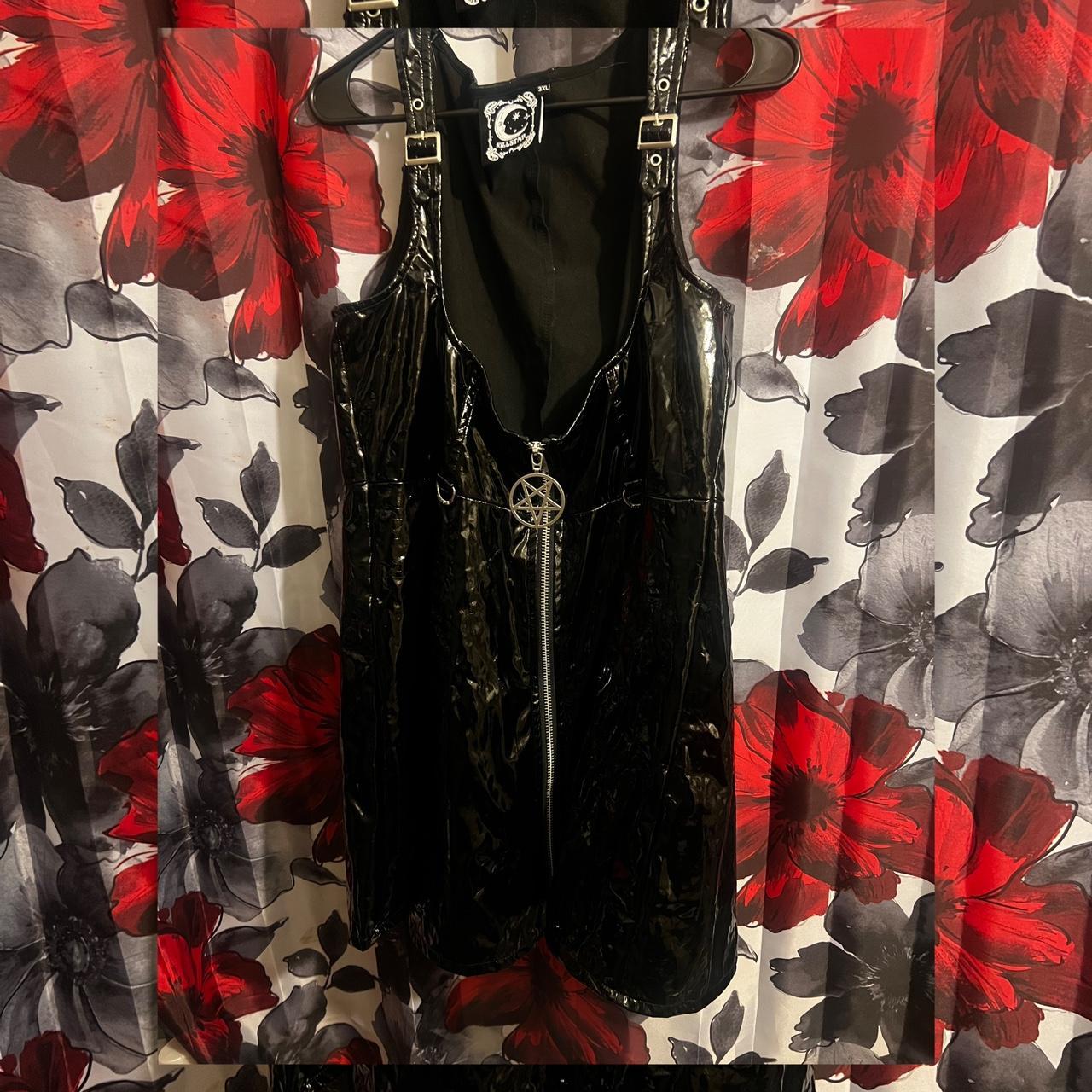 Killstar Women's Black Dress | Depop