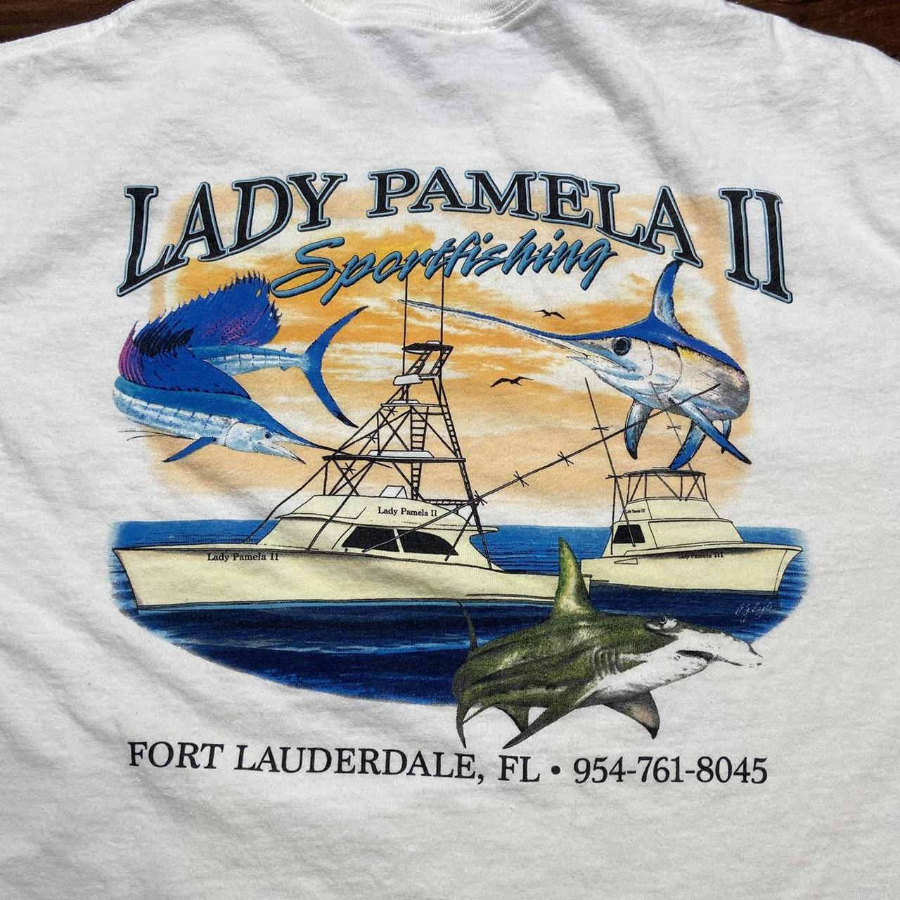 Gildan Brand “Lady Pamela II Sportfishing” graphic