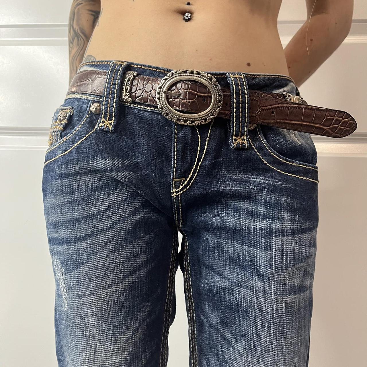 ladies brown belt