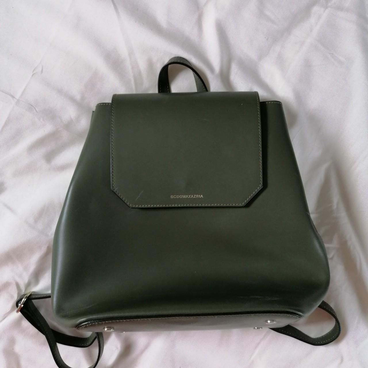 Designer leather bcbg max azria Juliet backpack Depop