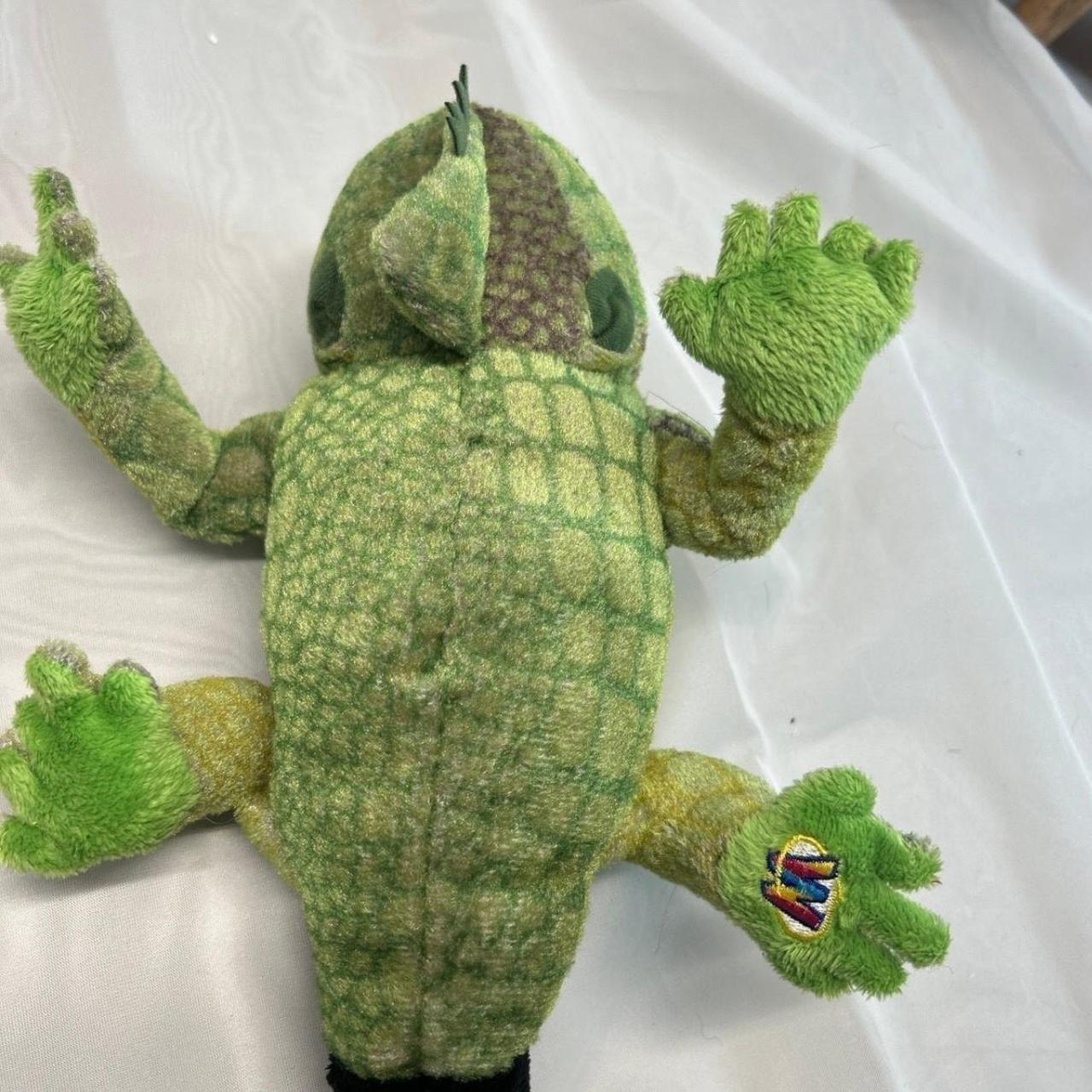 Plush Webkinz iguana EUC Bearded dragon Depop