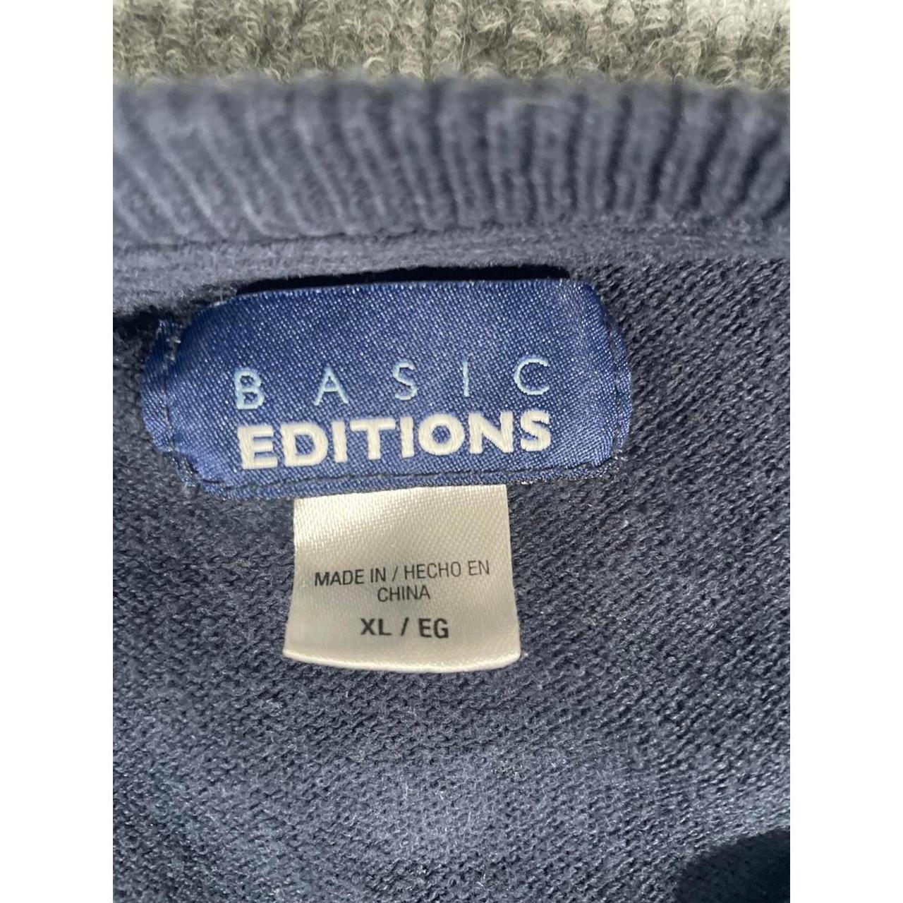 Basic Editions Men's Top - Blue/Multi - XL – Basi… - image 4