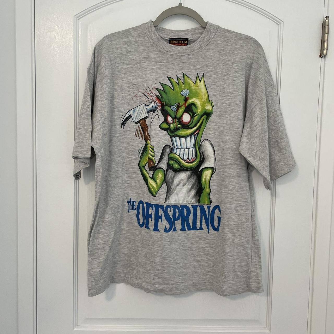 Vintage 1995 Offspring Hammered Shirt Hi all, this... - Depop