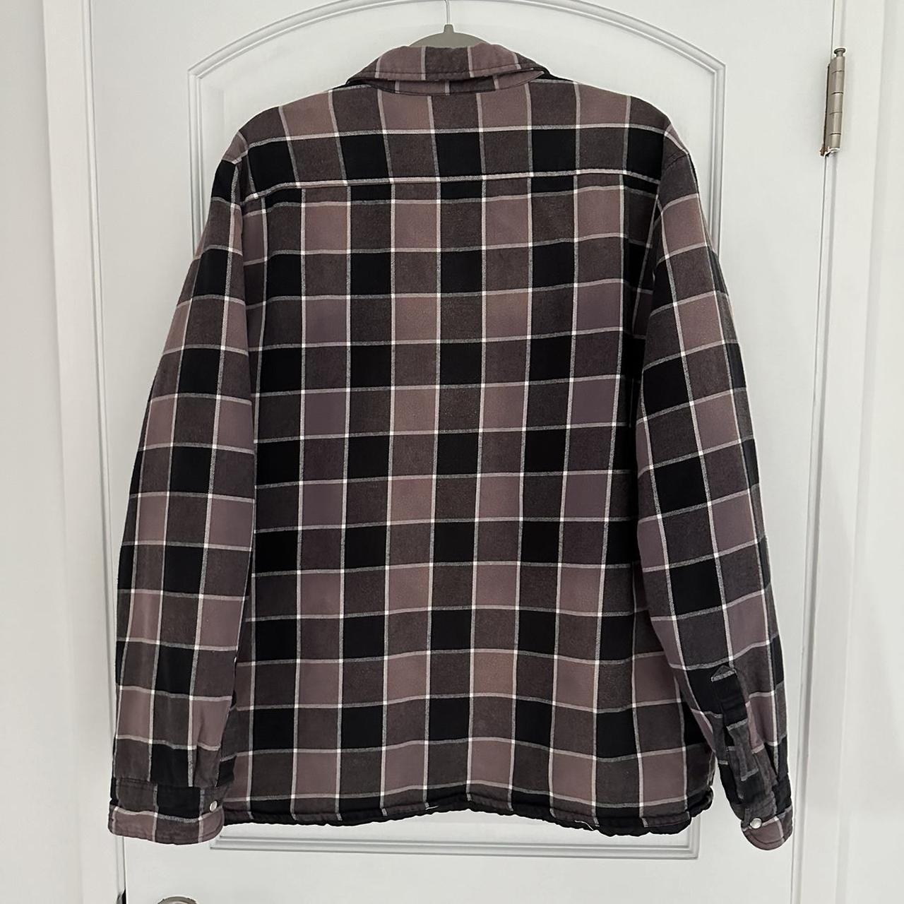 Supreme FW18 Quilted Faded Plaid Shirt Hi all,... - Depop