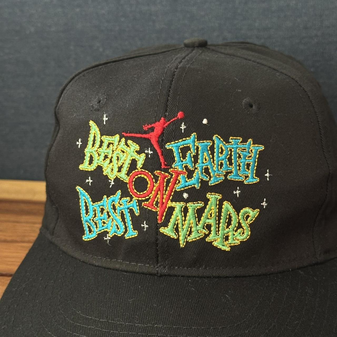 Nike Men's Cotton Hat - Black – Vintage 1990s Nik… - image 2