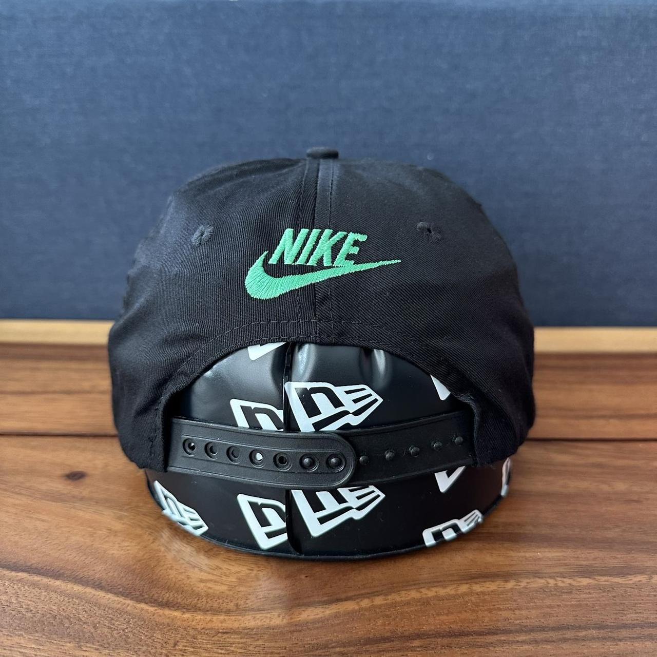 Nike Men's Cotton Hat - Black – Vintage 1990s Nik… - image 5