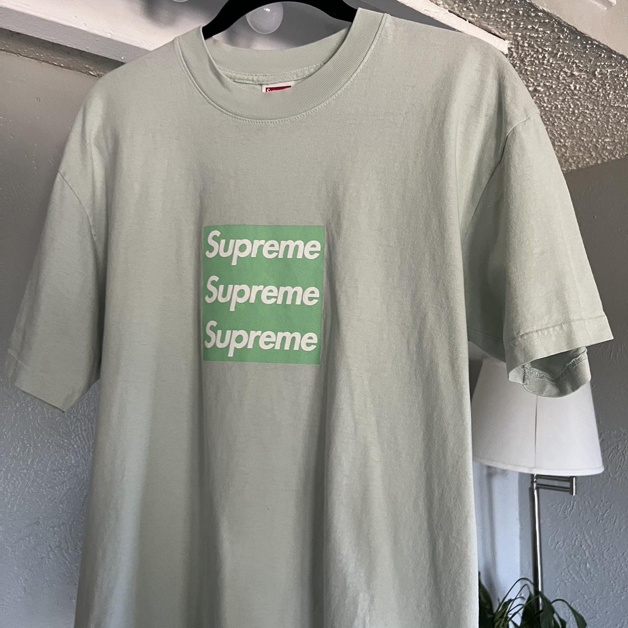 Ass pizza Supreme mint green bogo Size M #supreme... - Depop