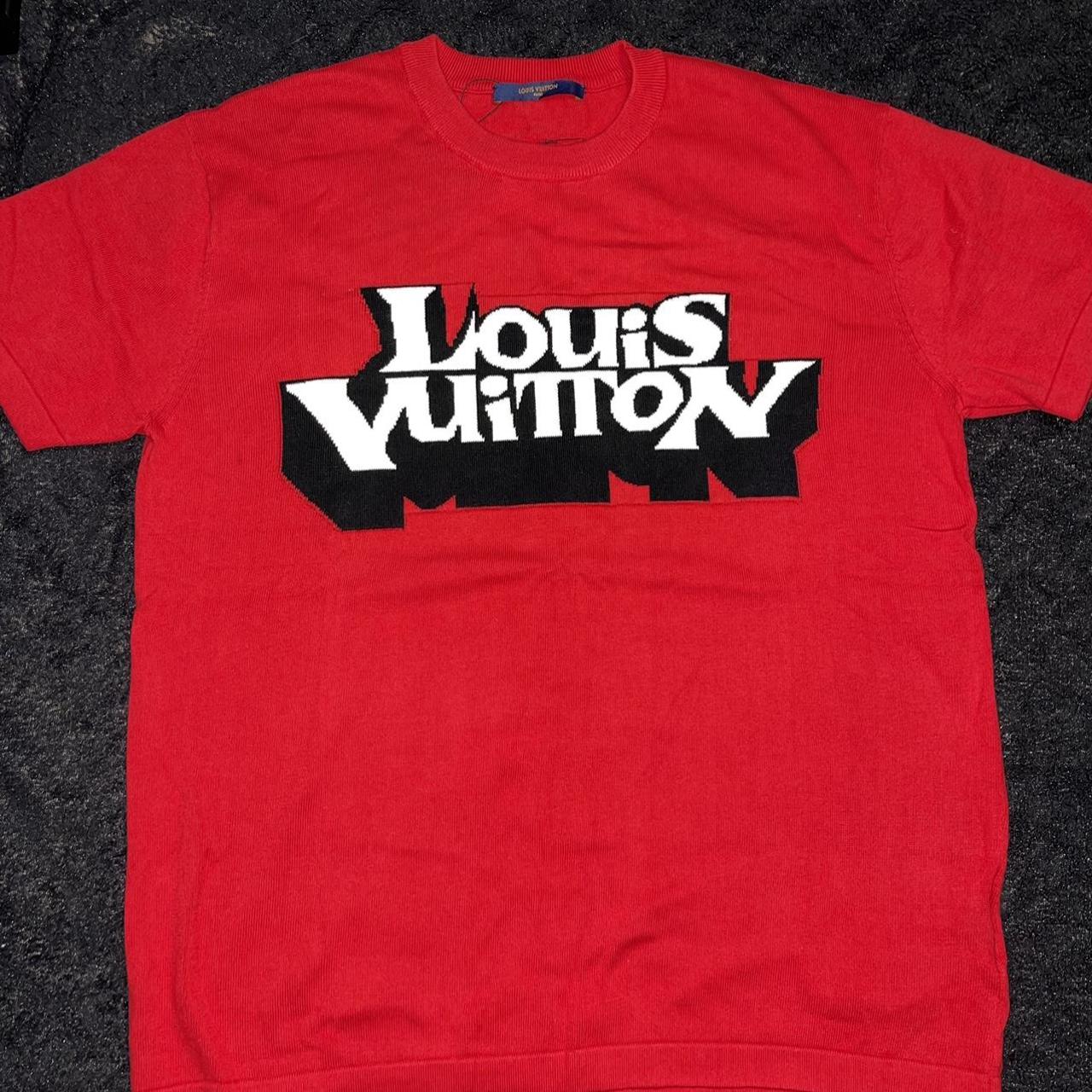 Tshirt Louis Vuitton LV x NBA collection size M - Depop